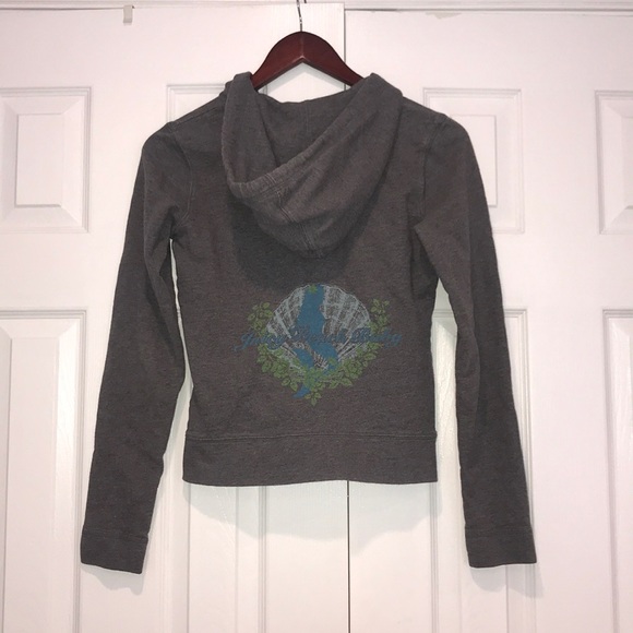 Juicy Couture Gray Track Suite Zip Up Jacket Sz S - Picture 2 of 5